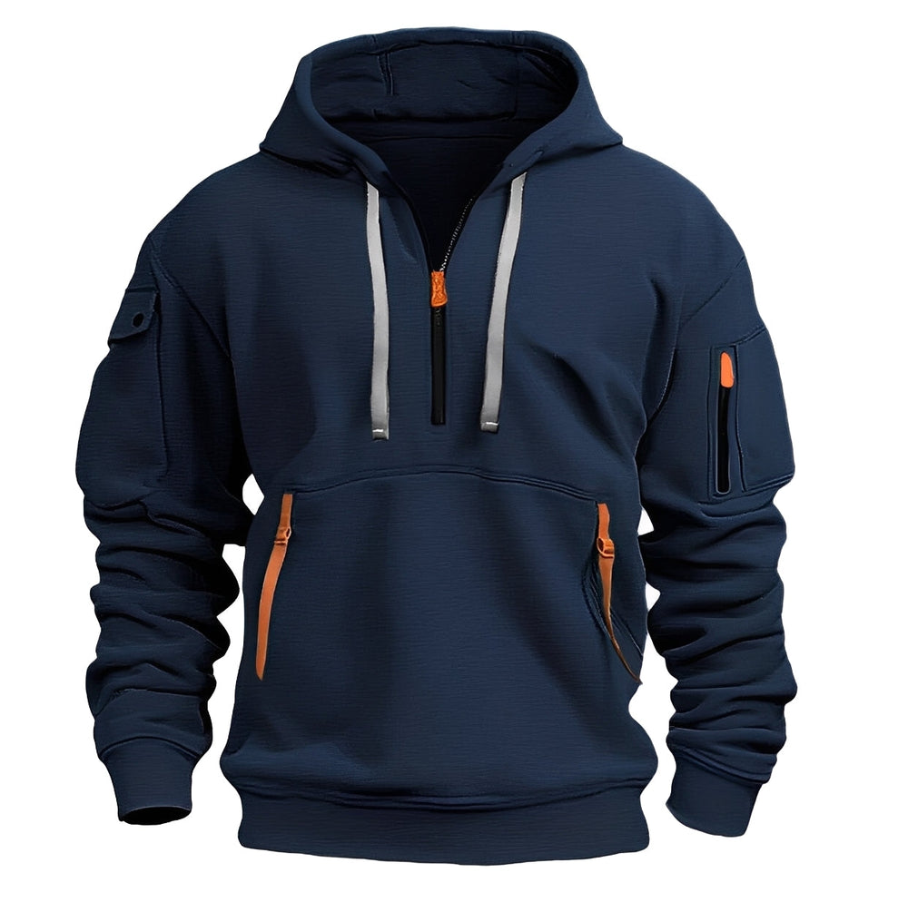 Burton - Moderner Hoodie mit halbem Reißverschluss