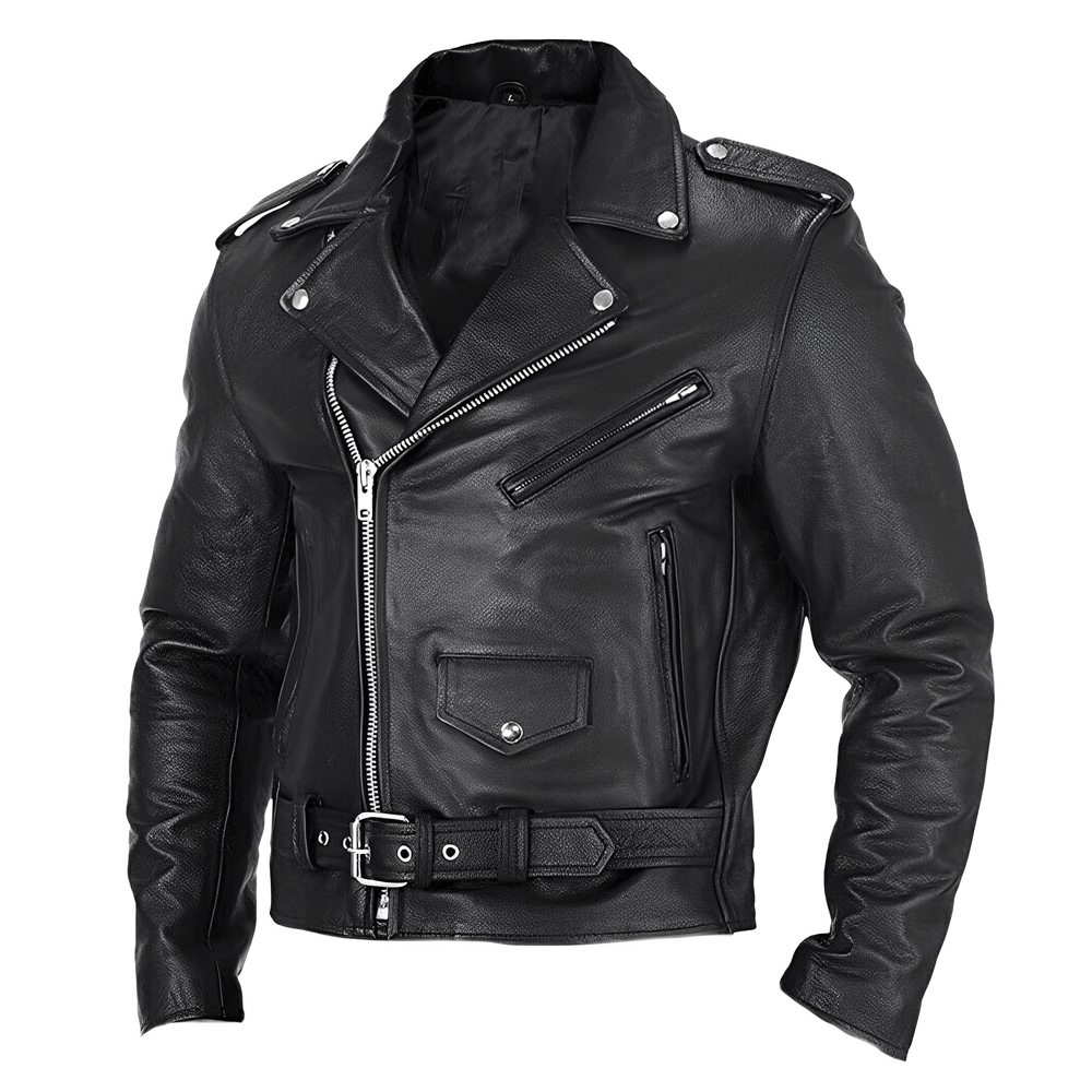 Brandon - Herren-Motorradjacke mit vielen Taschen