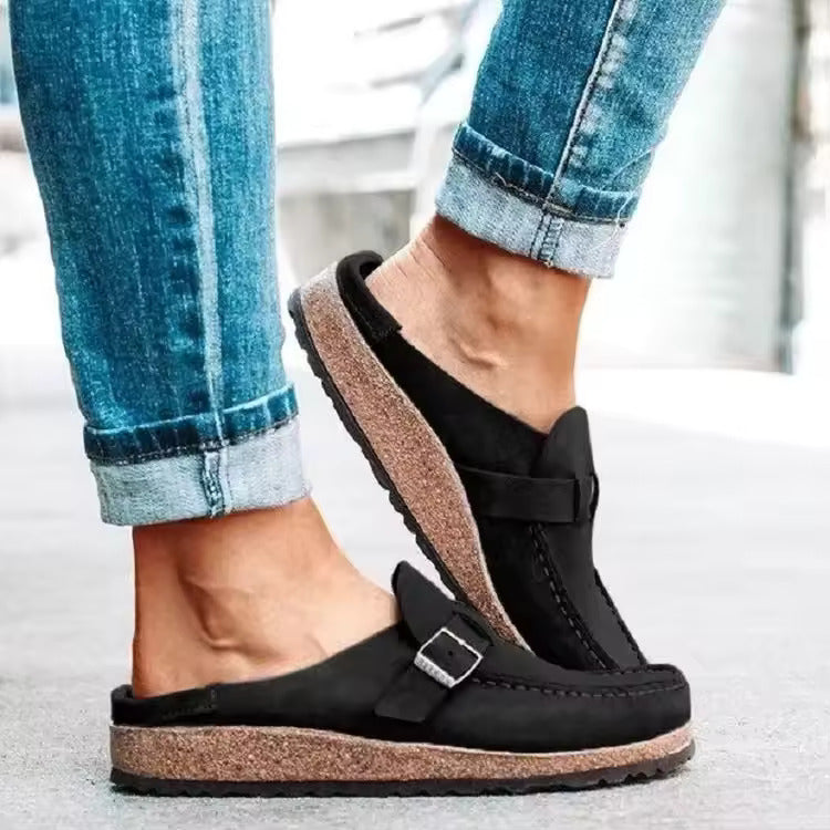 Damen orthopädische Slip On Loafer