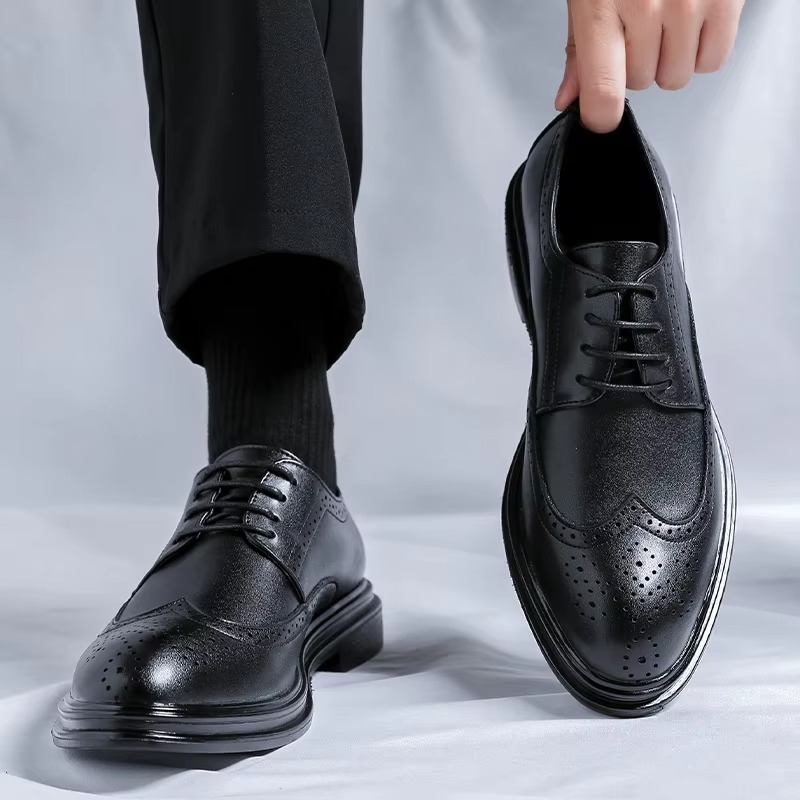 Erik | Herren Klassische Flügelspitzen-Schuhe für Arbeit und formelle Anlässe
