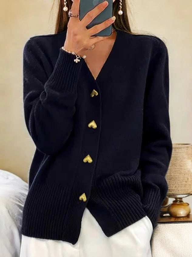 Damen eleganter warmer Cardigan