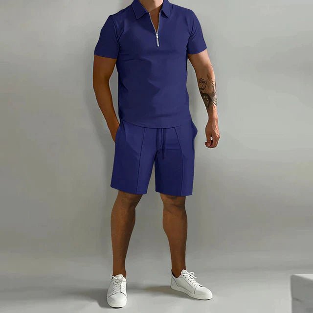 Polo Shorts Set Herren