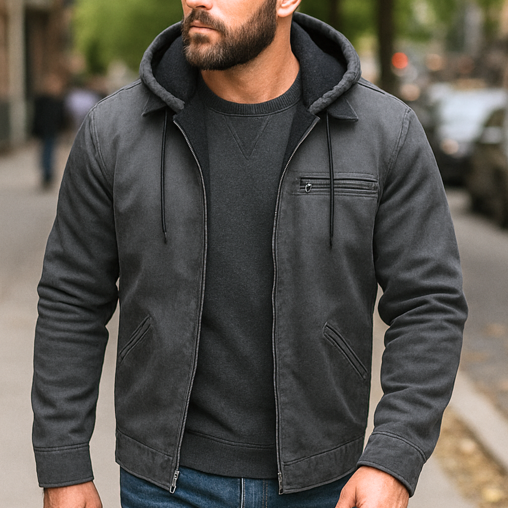 Olek Elegante Herbstjacke | Grau