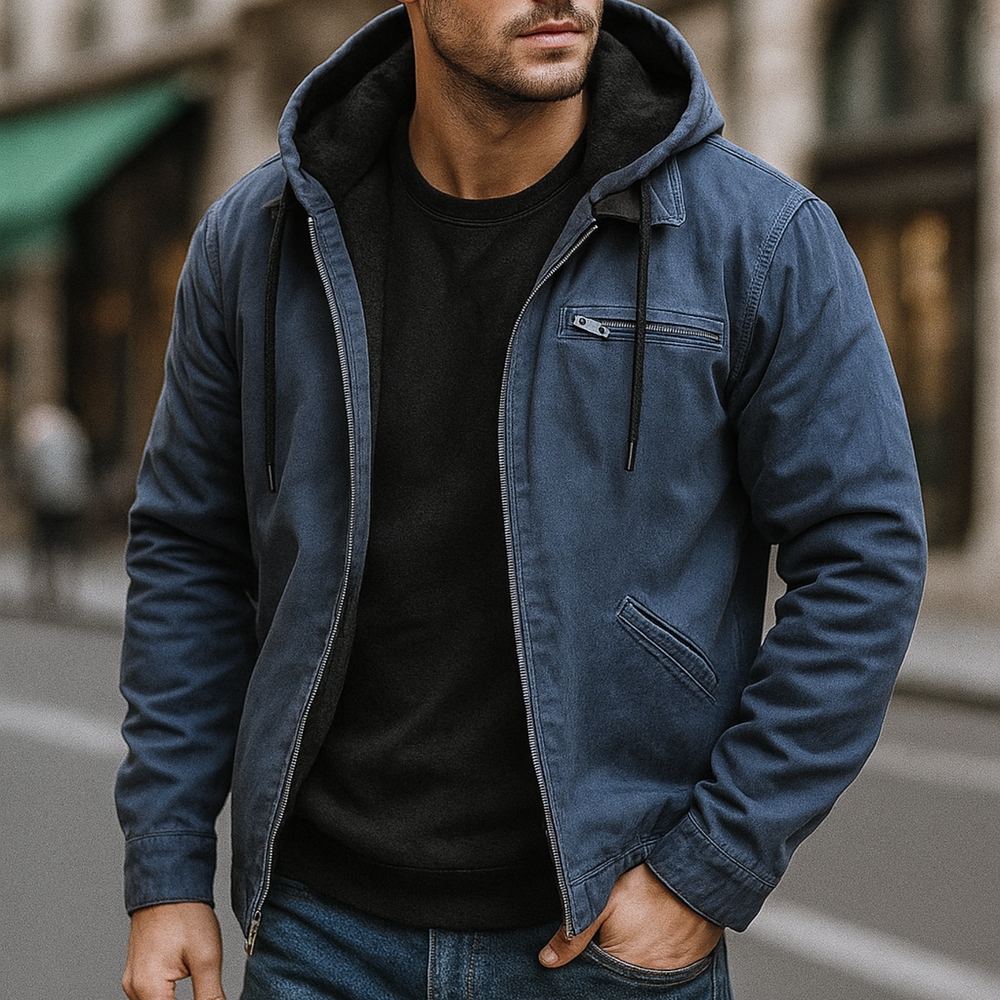 Olek Elegante Herbstjacke | Blau