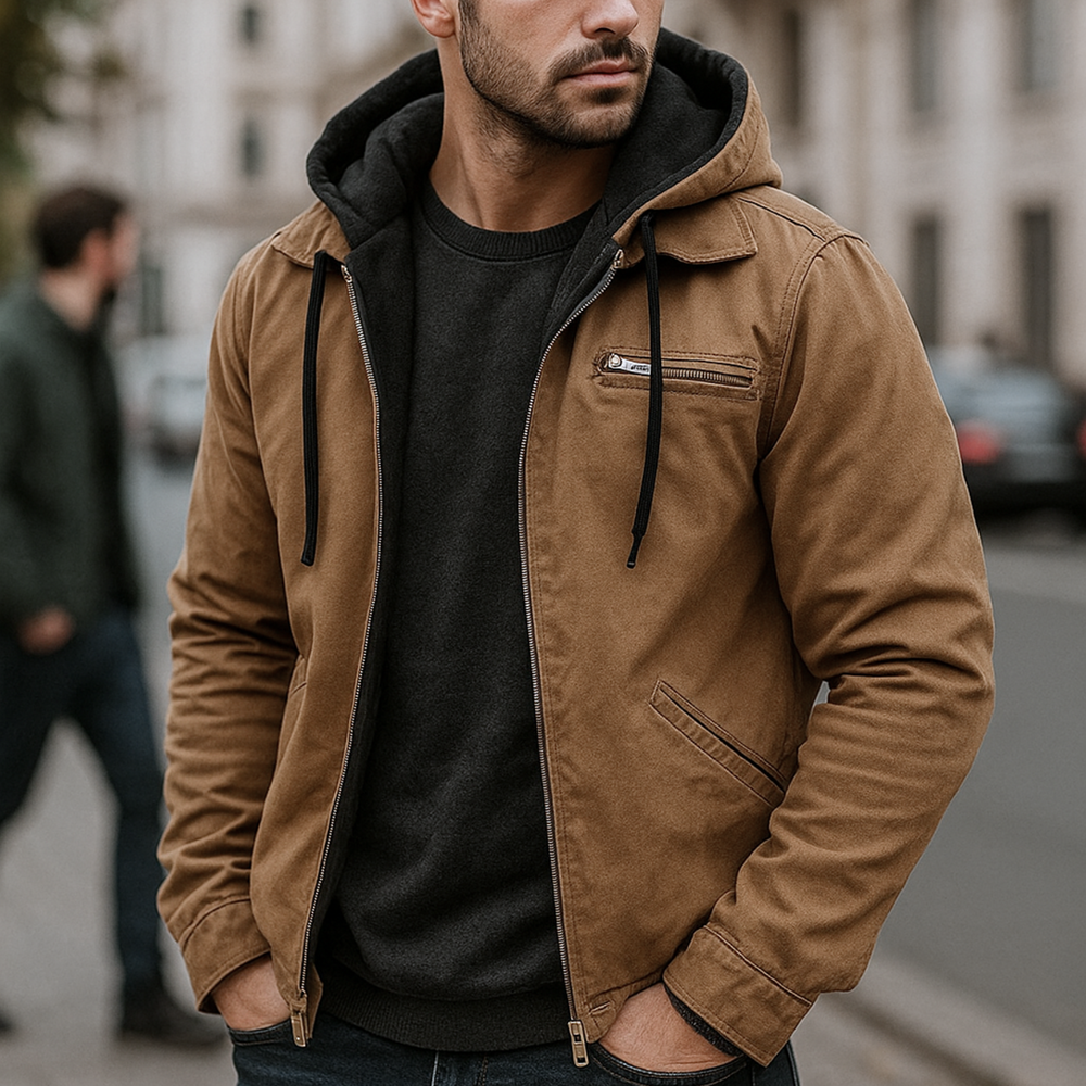 Olek Elegante Herbstjacke | Braun