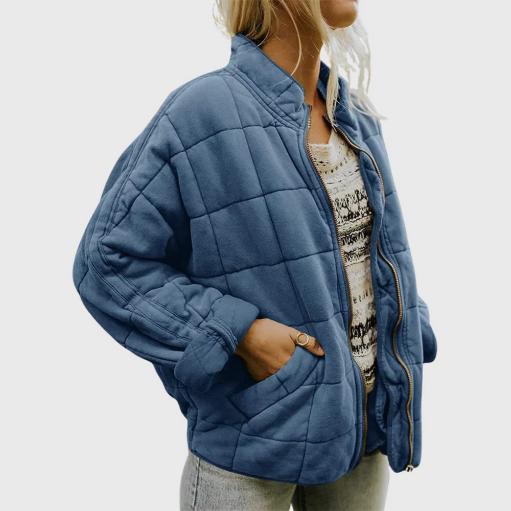 Jyn Eleganter Mantel | Blau