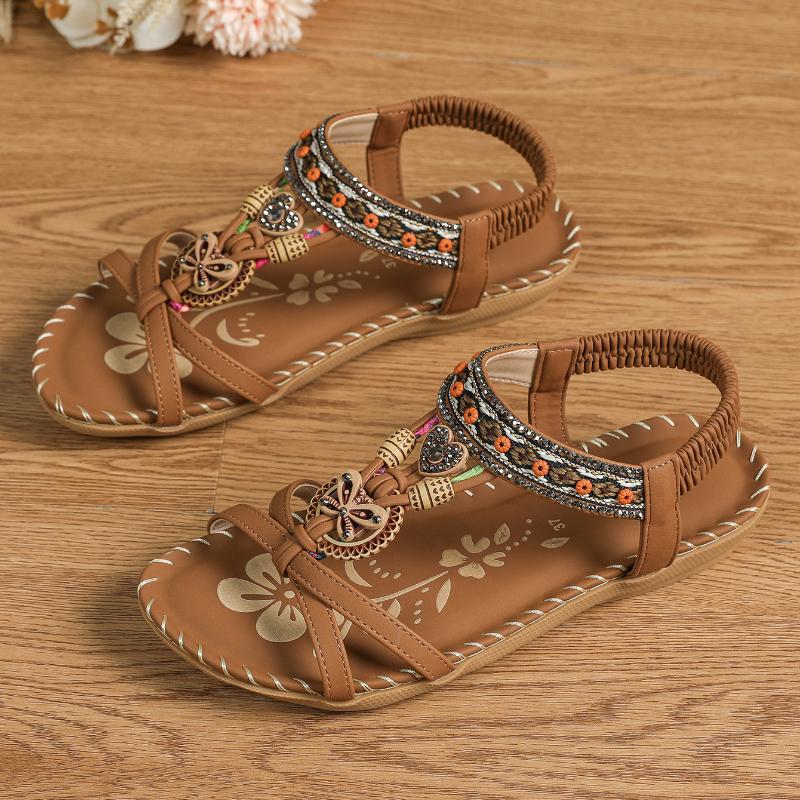 Flora | Sandalen Stil Ibiza, die Komfort und Eleganz vereinen