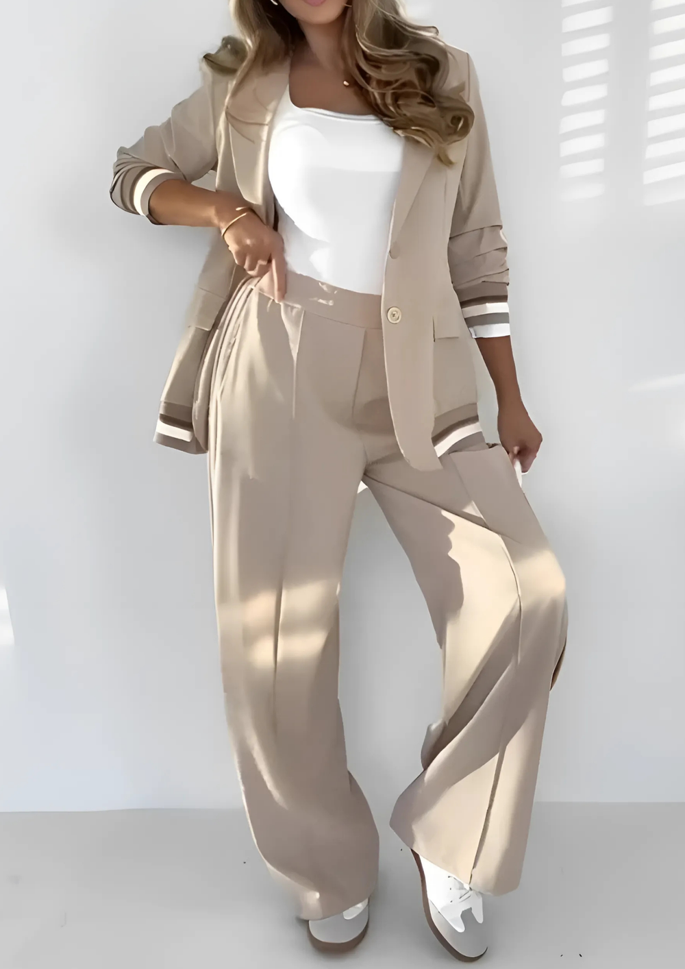Nessa Lounge Set | Beige