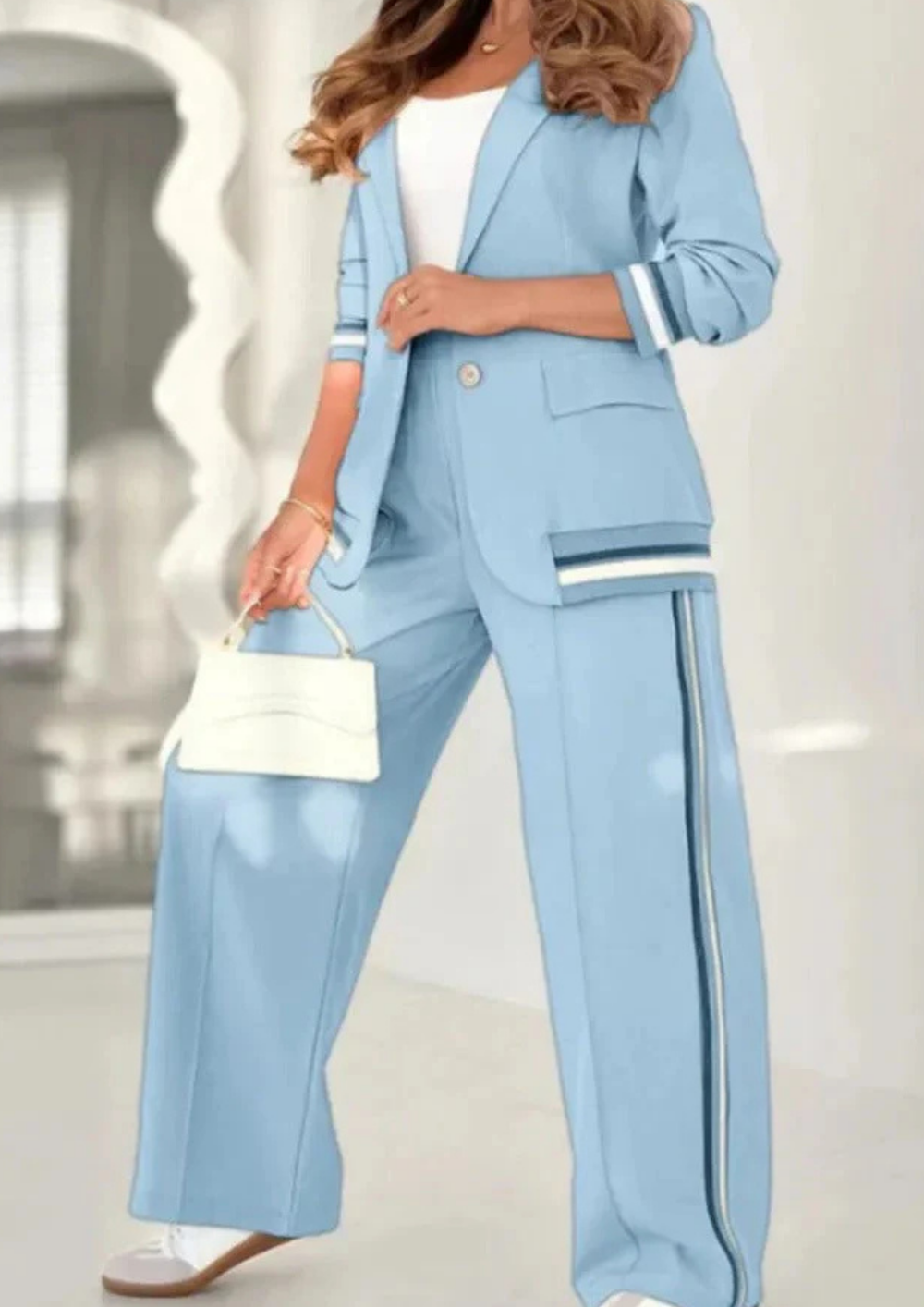 Nessa Lounge Set | Blau