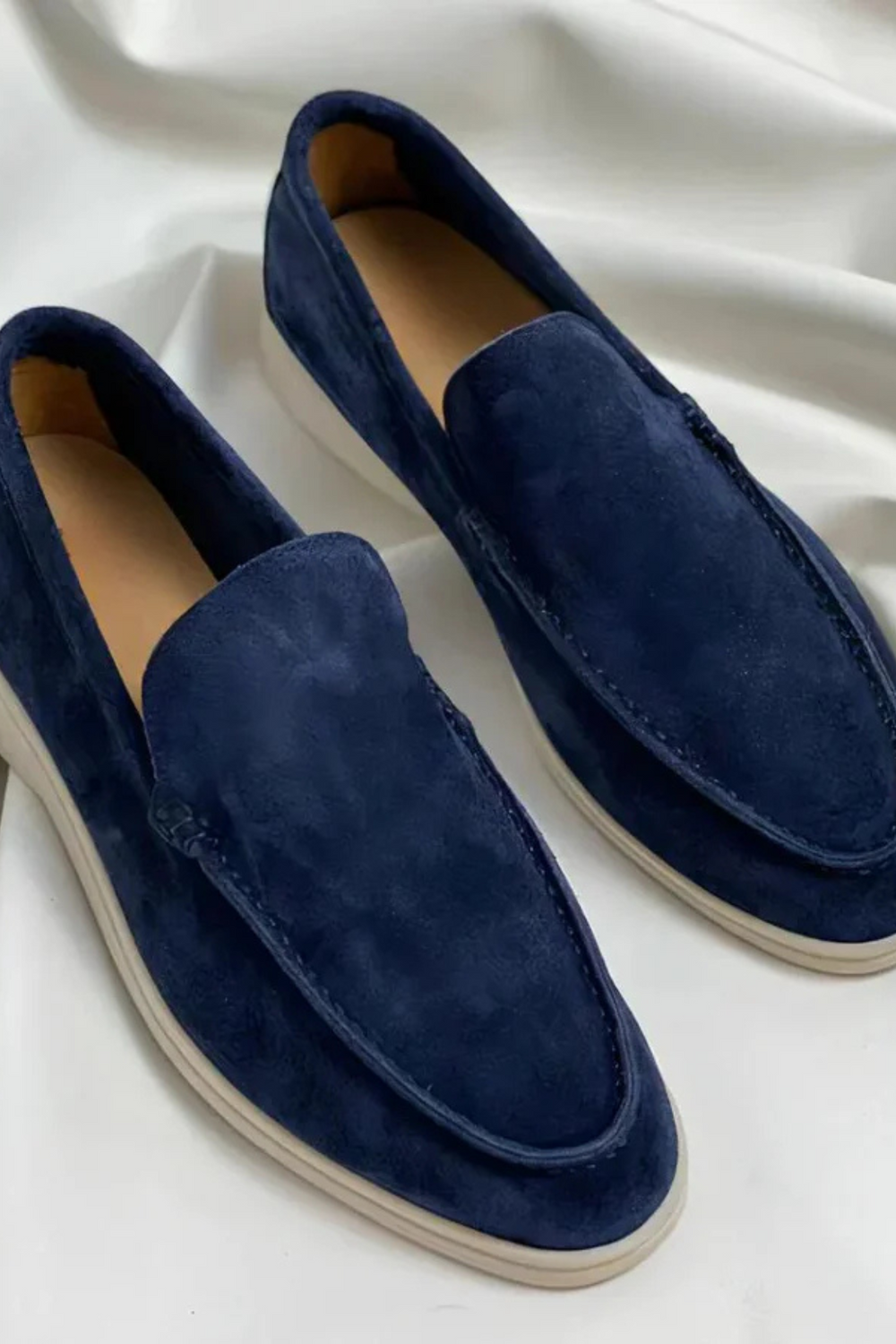 Chase Elegante Wildleder-Loafer | Blau