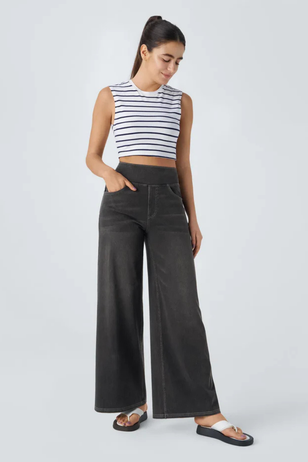 Lea | Hoch taillierte Hose Damen für gehobene Outfits