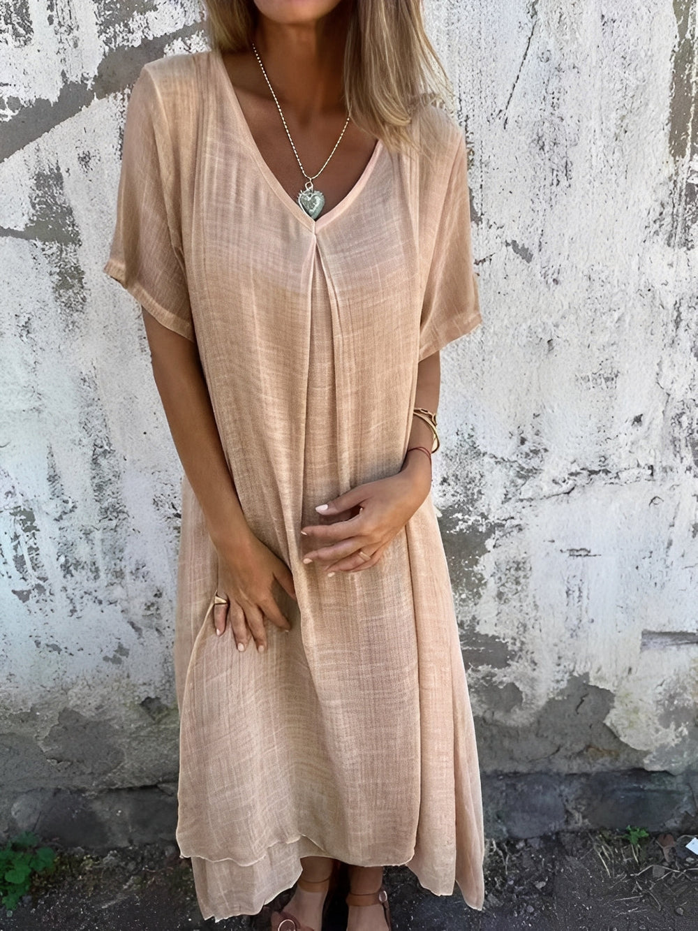 Rachel - Bequemes, locker sitzendes Kleid für Damen