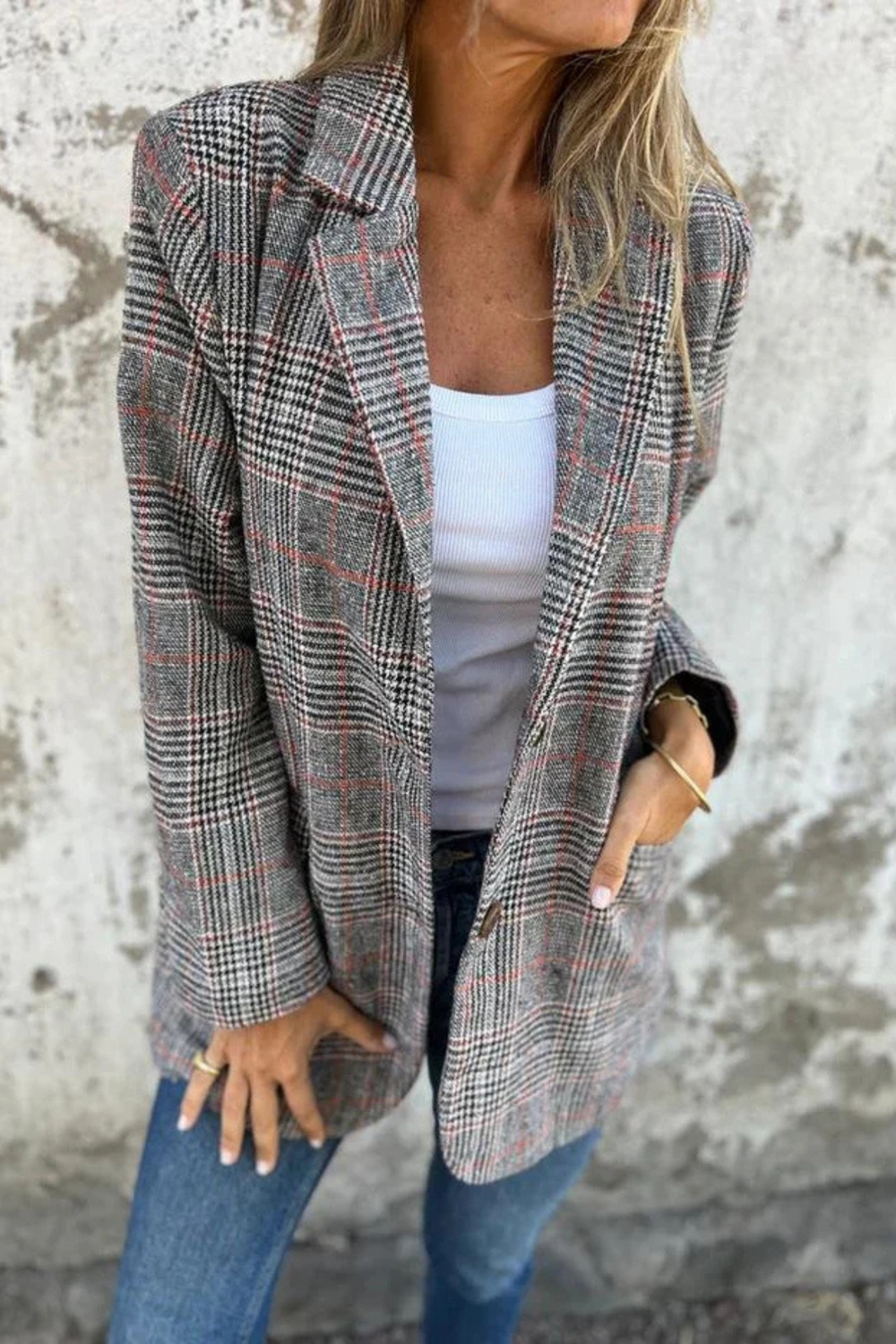 Flora Stilvolle Jacke | Braun