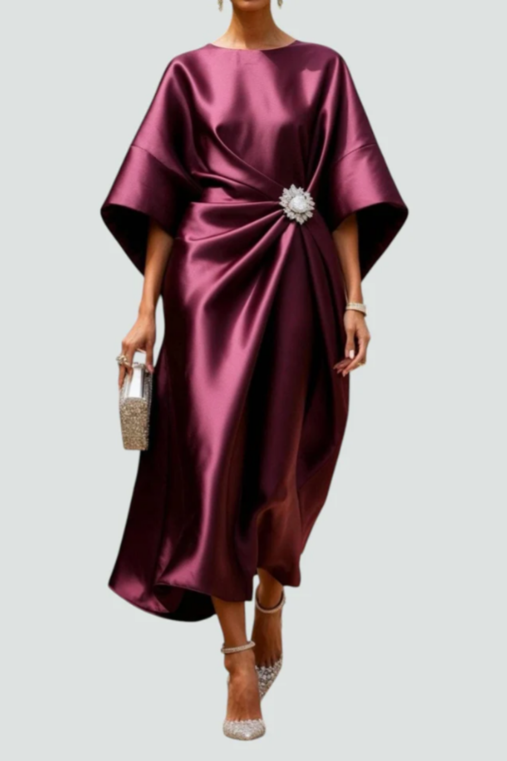 Anne Langes Abendkleid | Rot