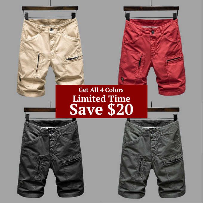 Elisa | Hampton Cargo Shorts Herren Komfortabel