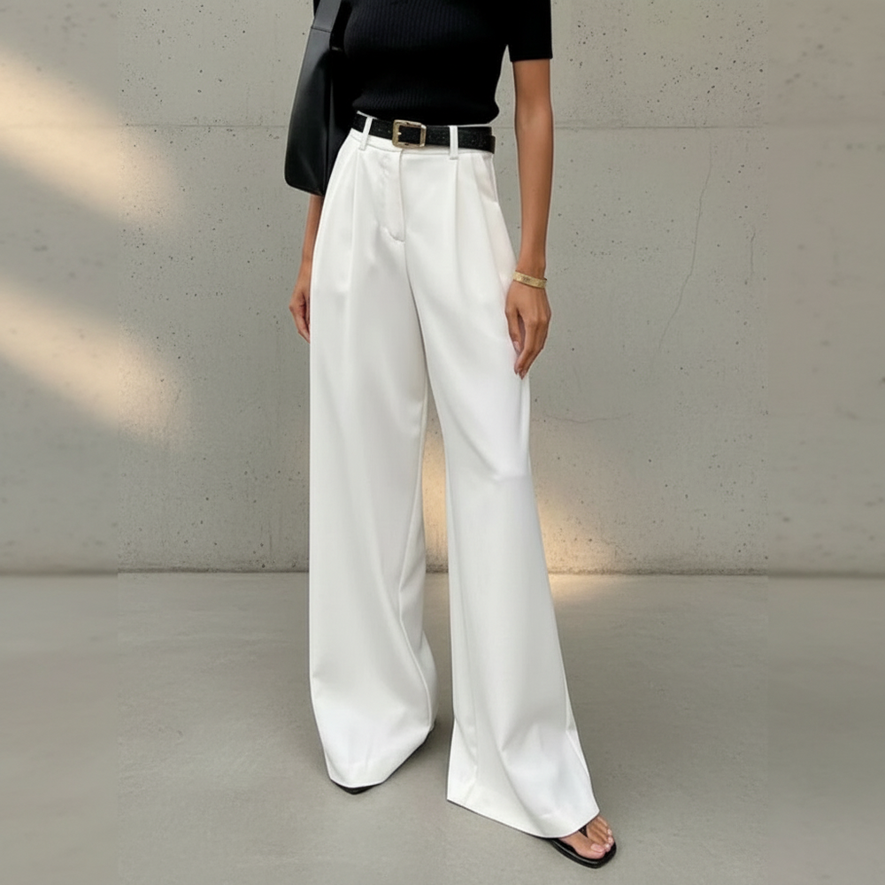 Marlene - Stylische Hose mit weitem Schnitt