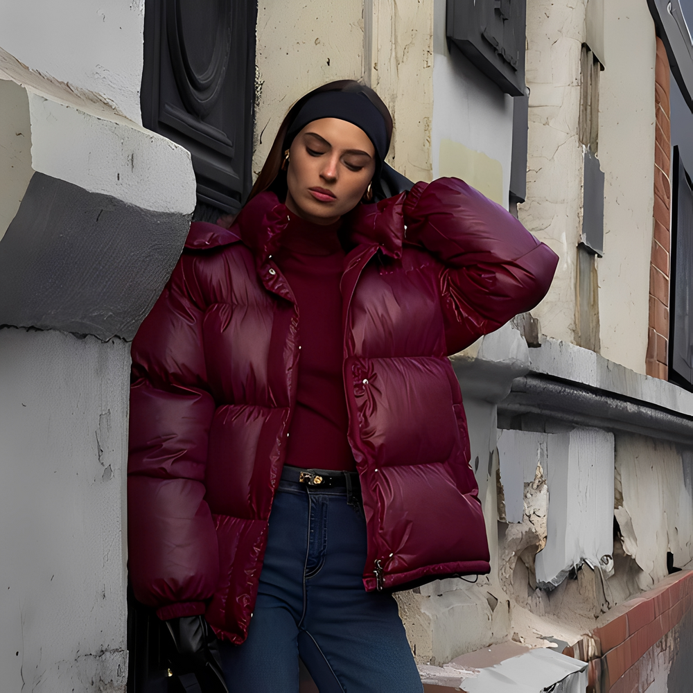 Rozanne - Jacke mit abnehmbarer Kapuze