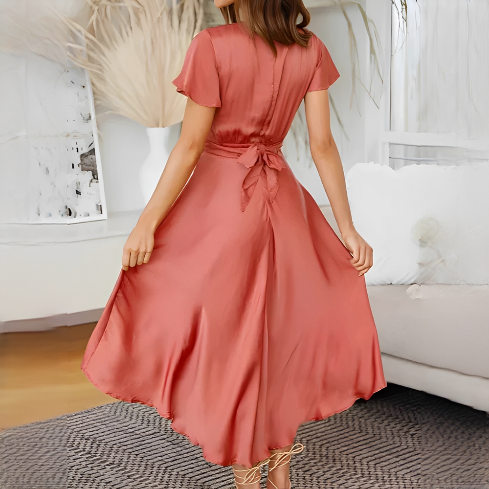 Elly - Elegantes asymmetrisches Kleid