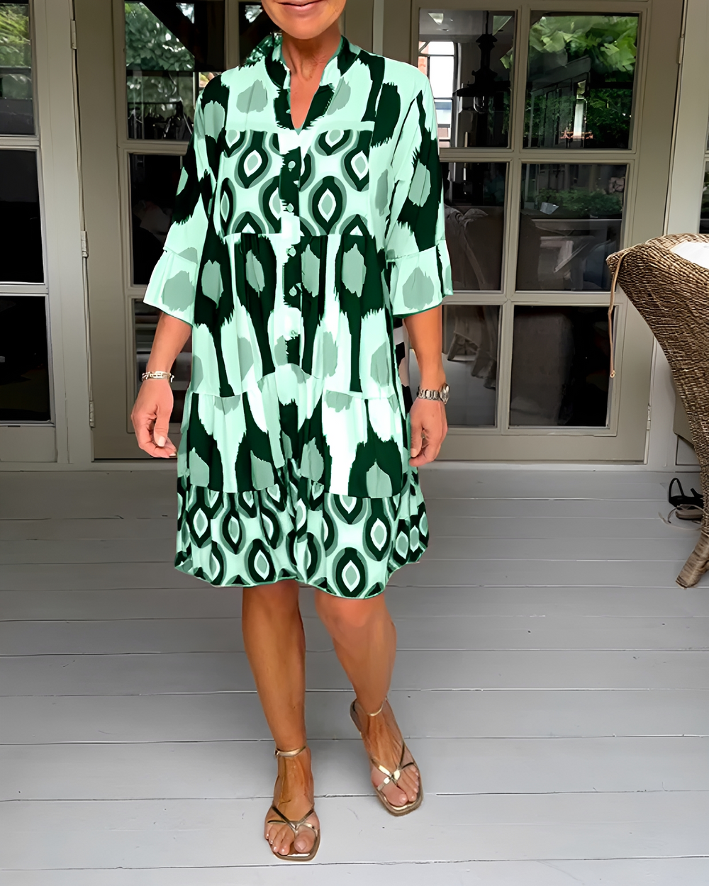 Faiza - Chic und legeres Minikleid