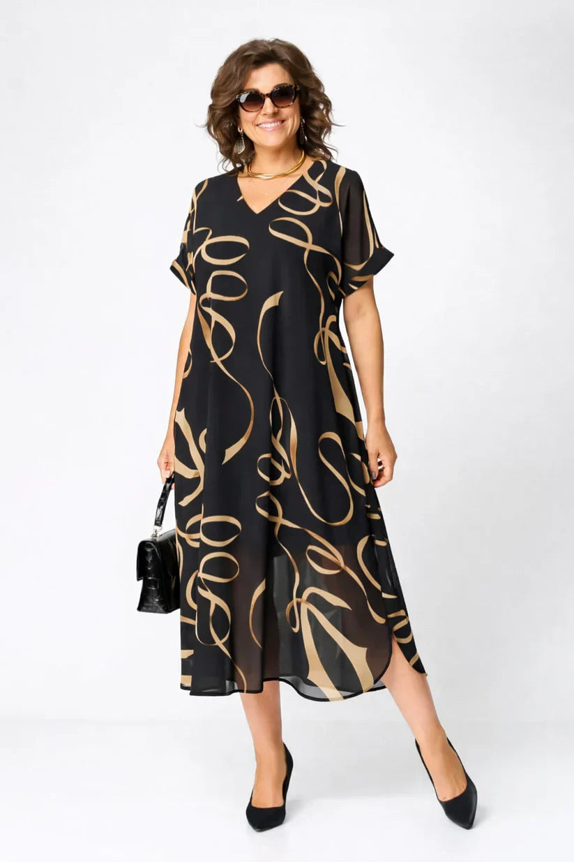 Emma | Elegantes Kleid Sommer Chic Mode