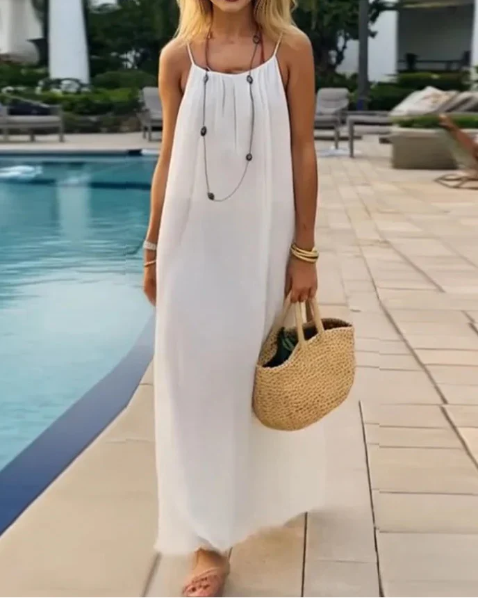 Greta | Lässiges Kleid mit feinen Trägern