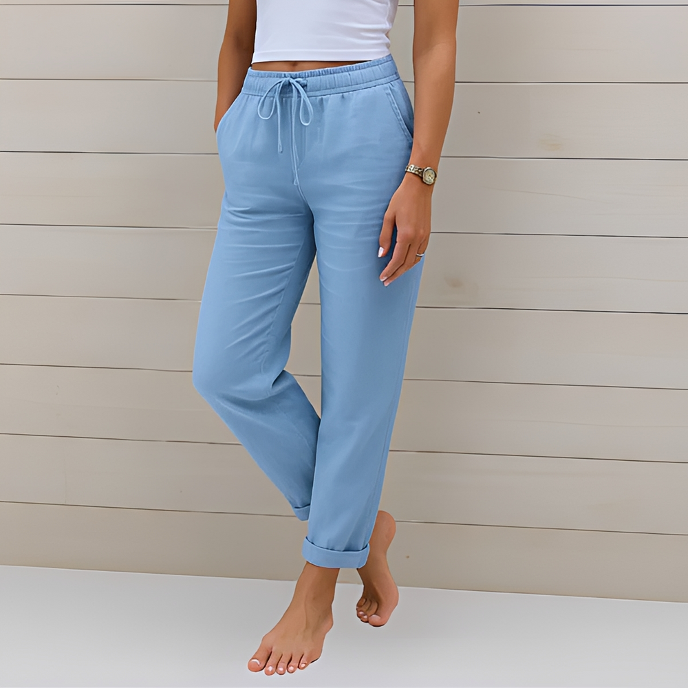 Audrey - Bequeme Hosen mit Kordel