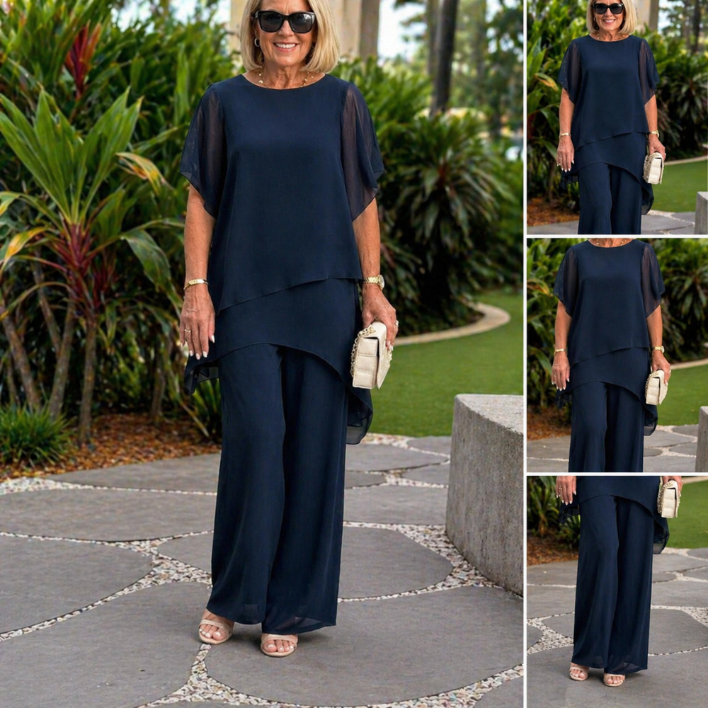 Jessenia - Set aus Lagenlook-Tunika und Hose