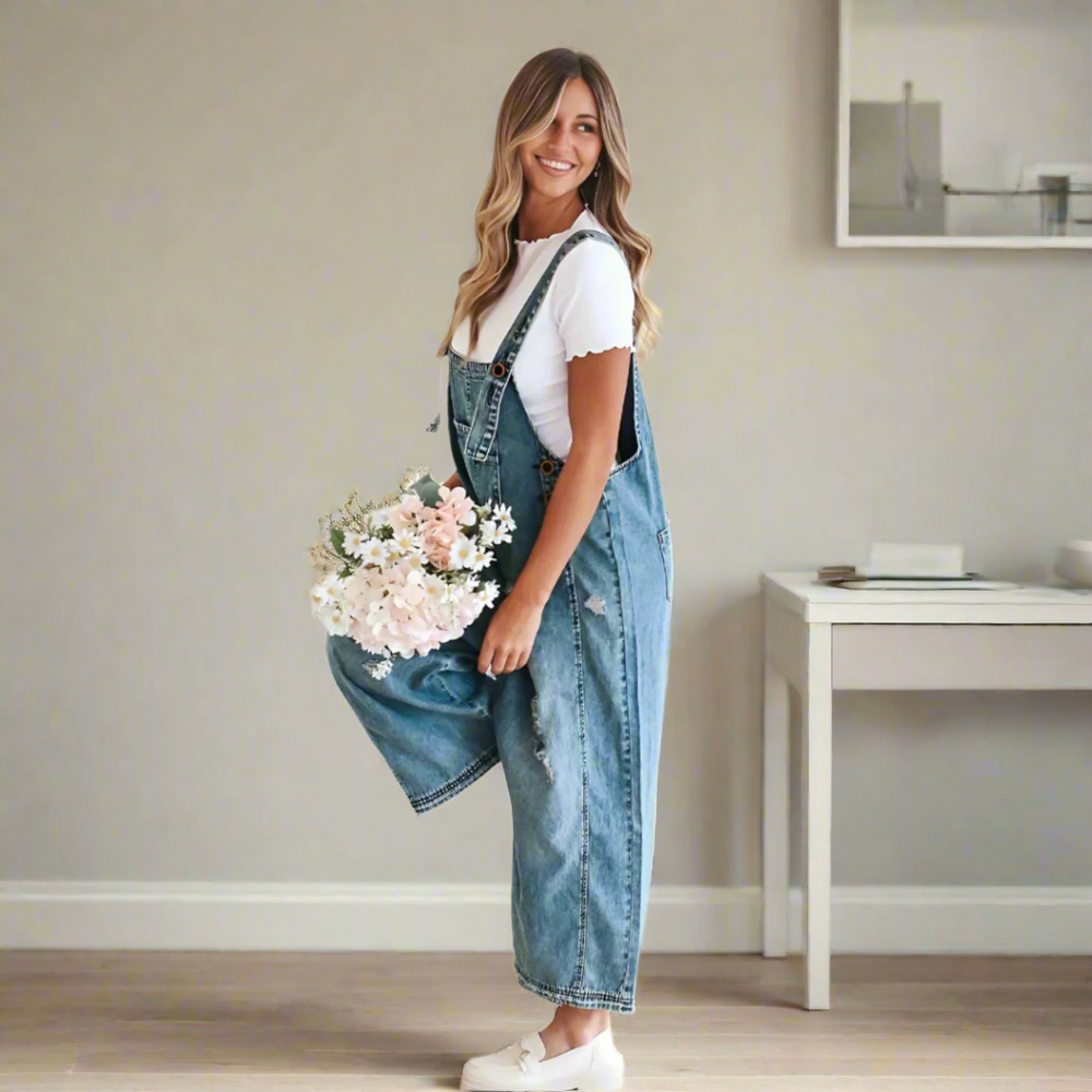 Helena | Stilvoller Jumpsuit Damen Vintage modern