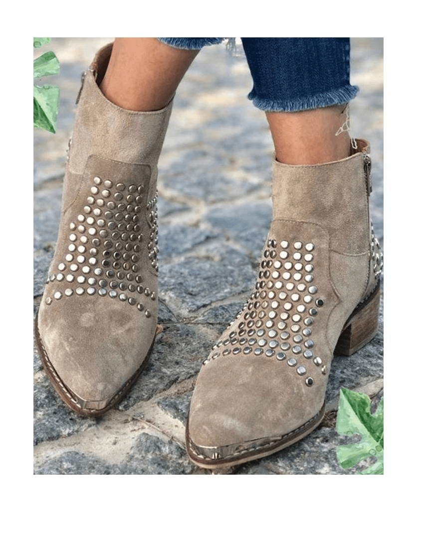 Emma | Damen Stiefeletten modern elegant kombiniert