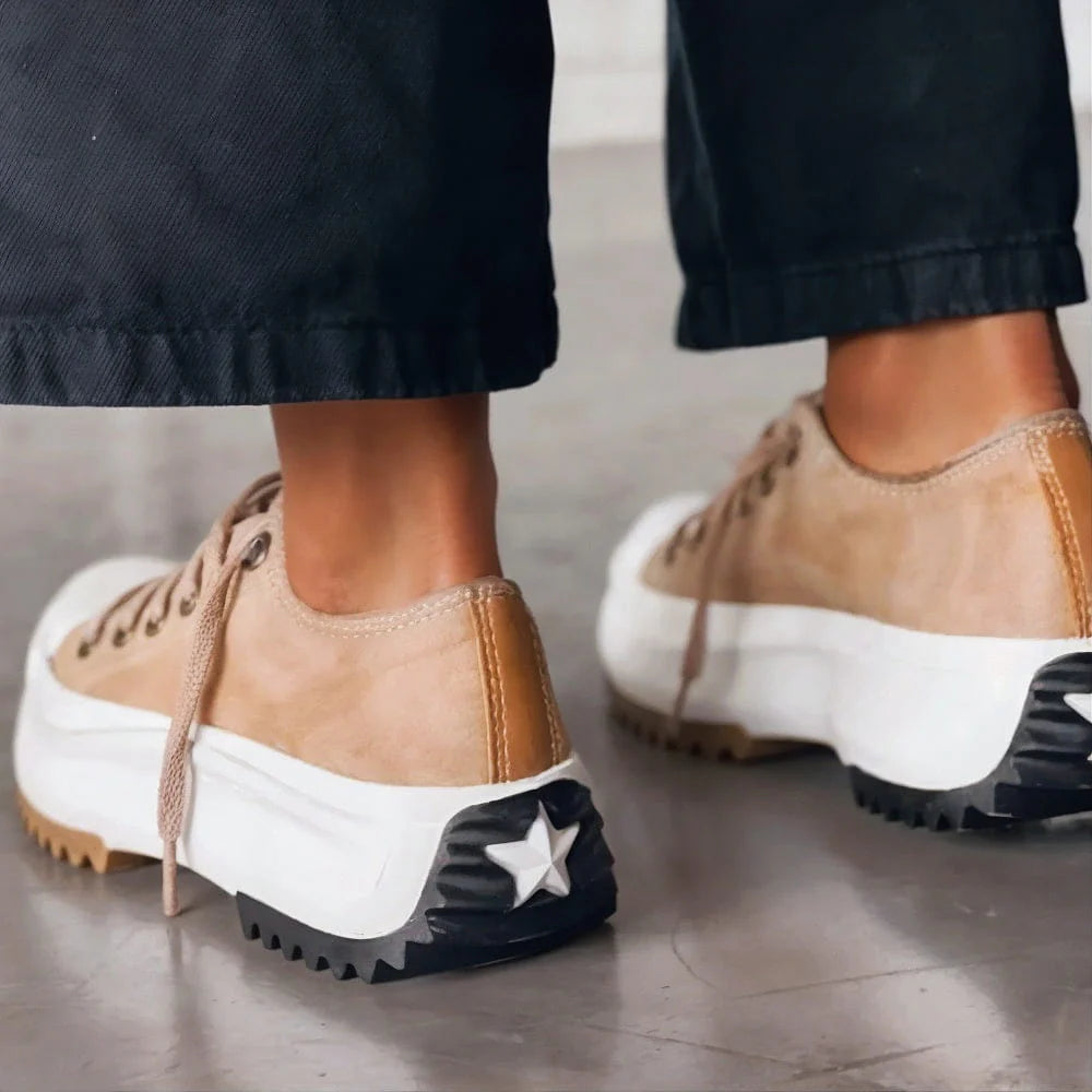Lilian | Damen Sommer Orthopädische Stil Sneaker
