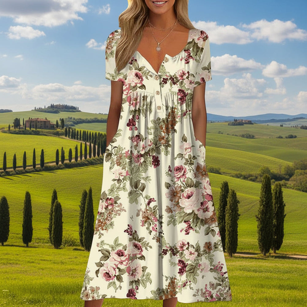 Petralia - Soft-Touch Midi-Kleid