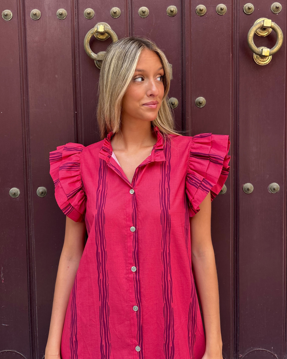 Malea | Zeitloses Rosé-Kleid