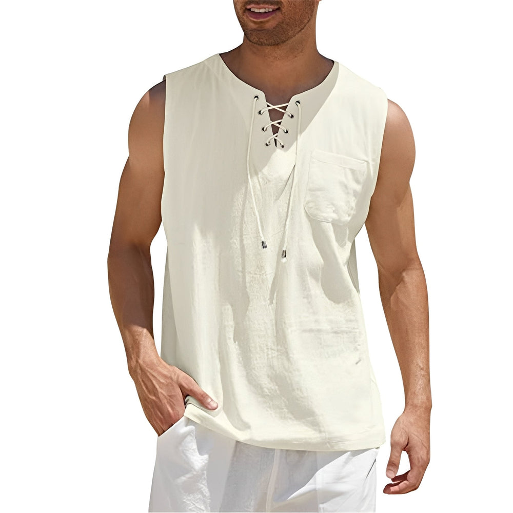 Alexia - Bequemes, ärmelloses Tanktop für Herren