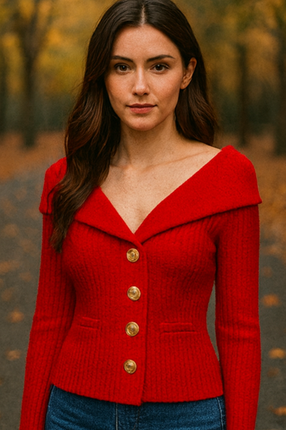 Elizah Pullover | Rot