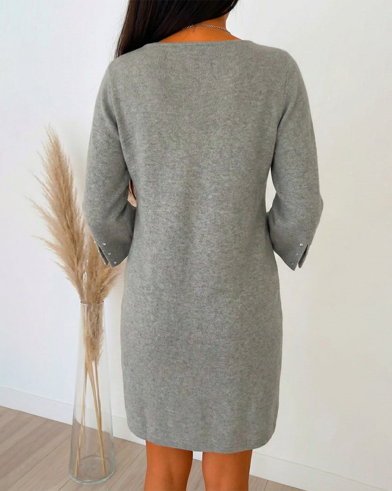 Marie | Damenkleid mit modernem Schnitt und Ärmeln