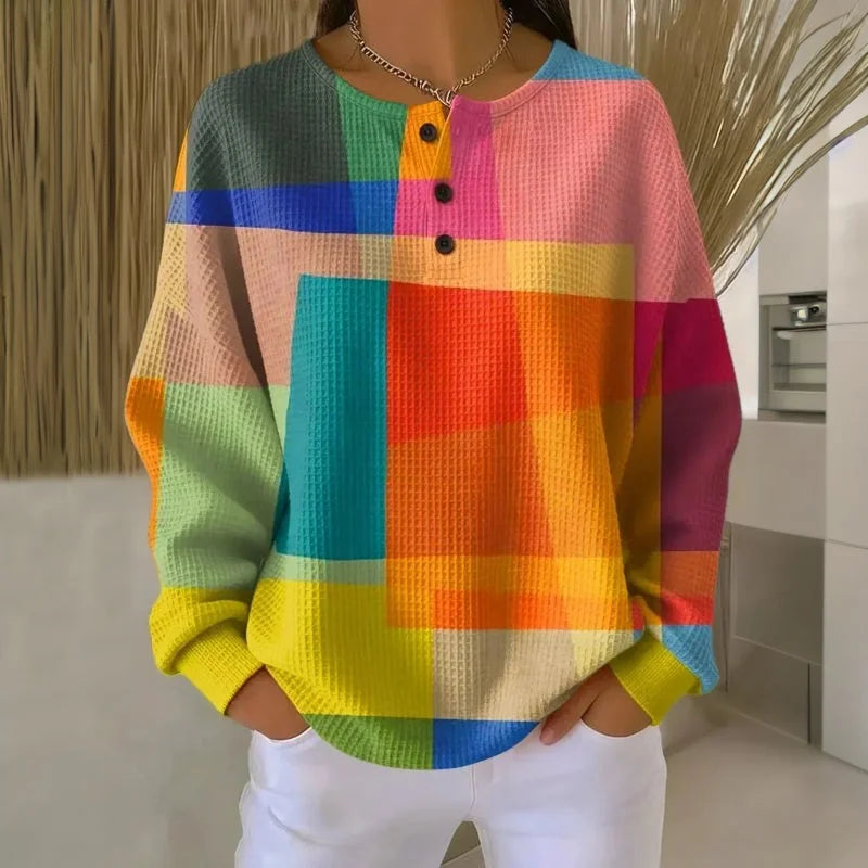 Sveva – Bunte Vintage-Bluse