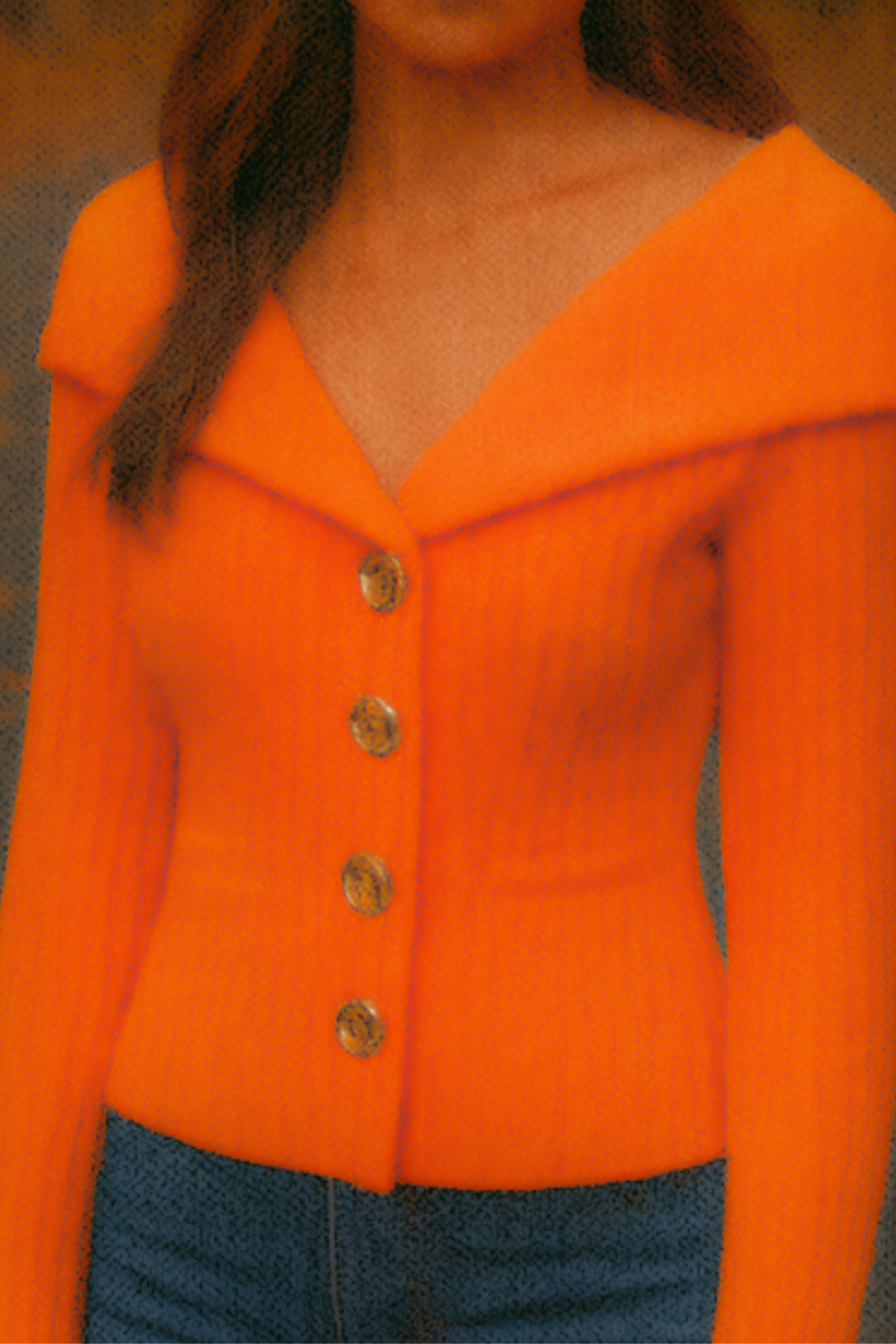 Elizah Pullover | Orange