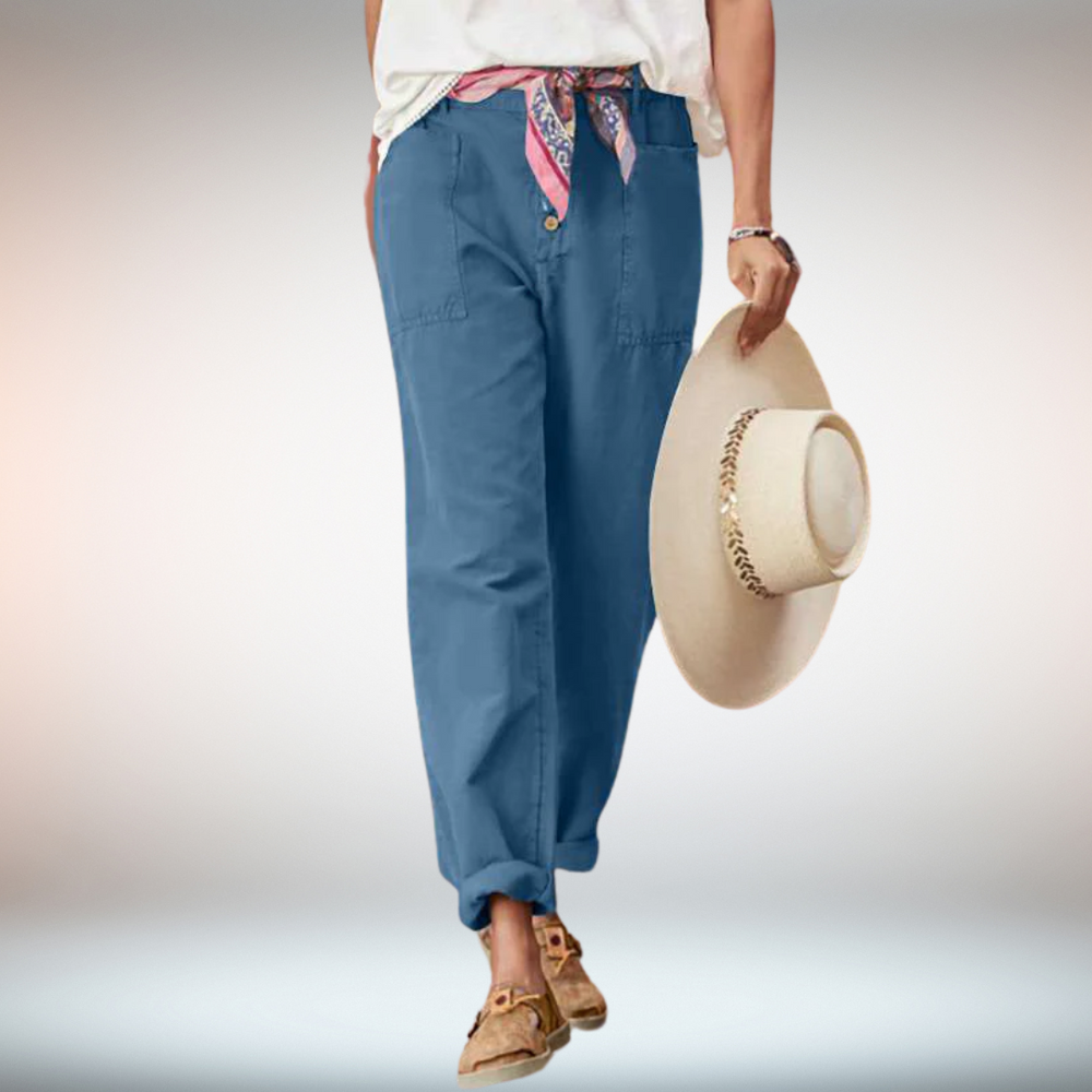 Amelia | Damenhose mit lockerem Schnitt für elegante Auftritte