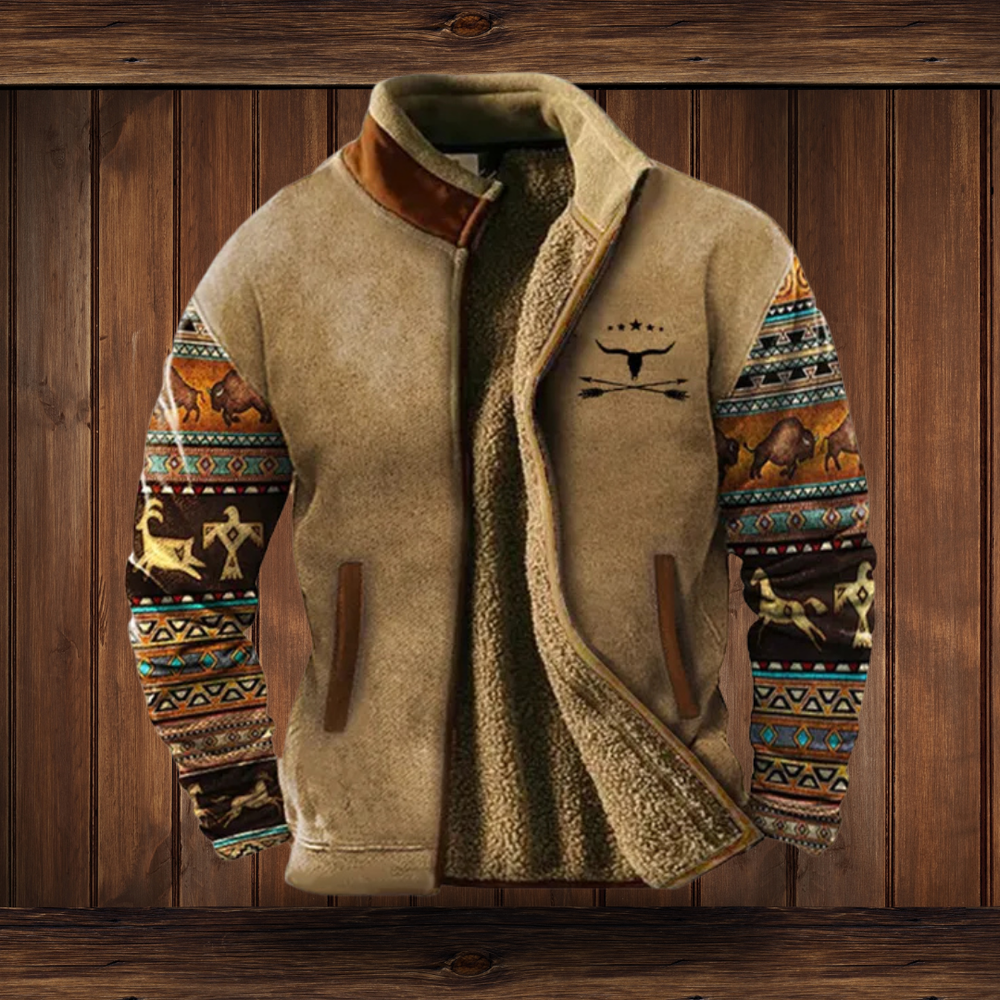 Outdoor Fleece Jacke | Warm Gefüttert | Weiche Struktur | Ideal für Abenteuer