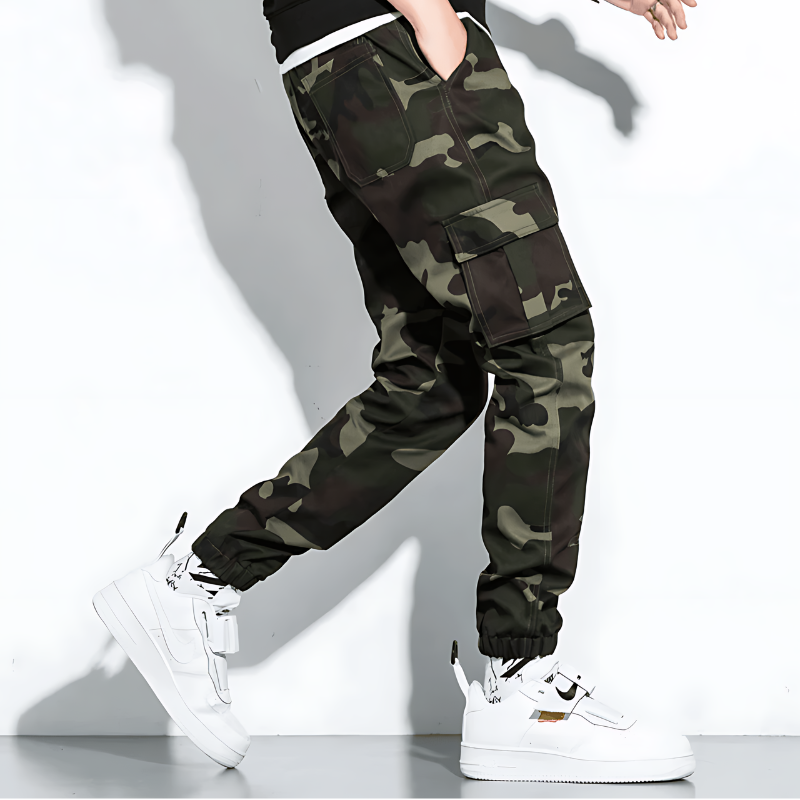 Paul | Camo Cargo Hose Herren in stilvoller Ausführung