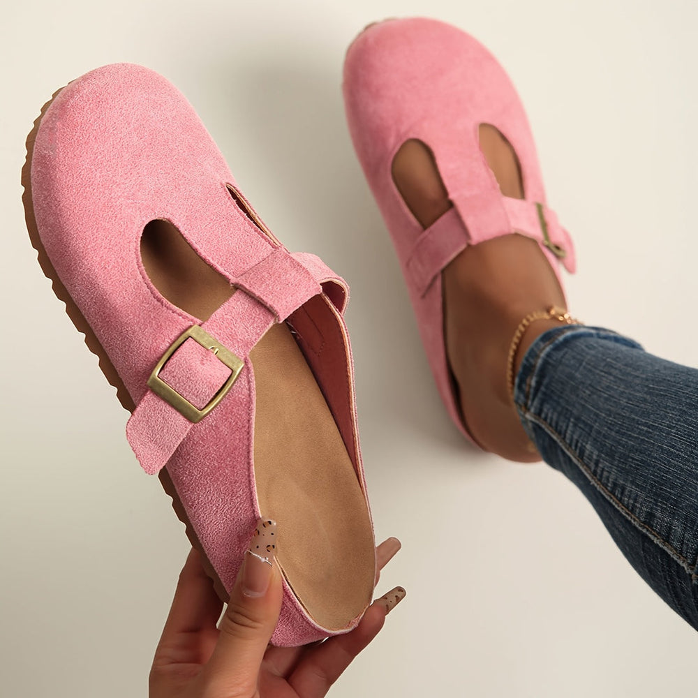 Helane – Bequeme Hausschuh Aus Wildleder