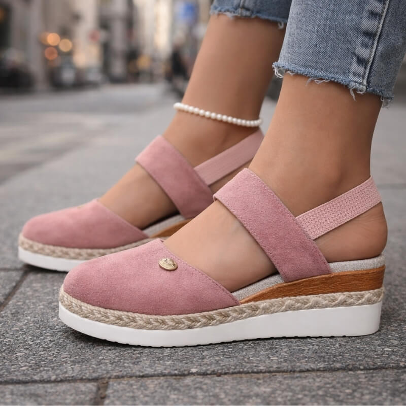 Lina | Modische Plateau Schuhe Damen Chic
