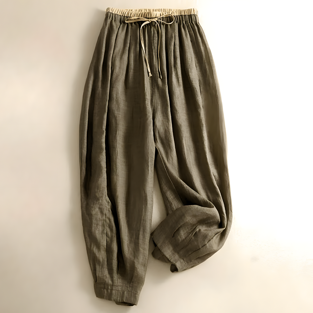 Emma | Modische Damen Leinenhose in zeitlosem Stil