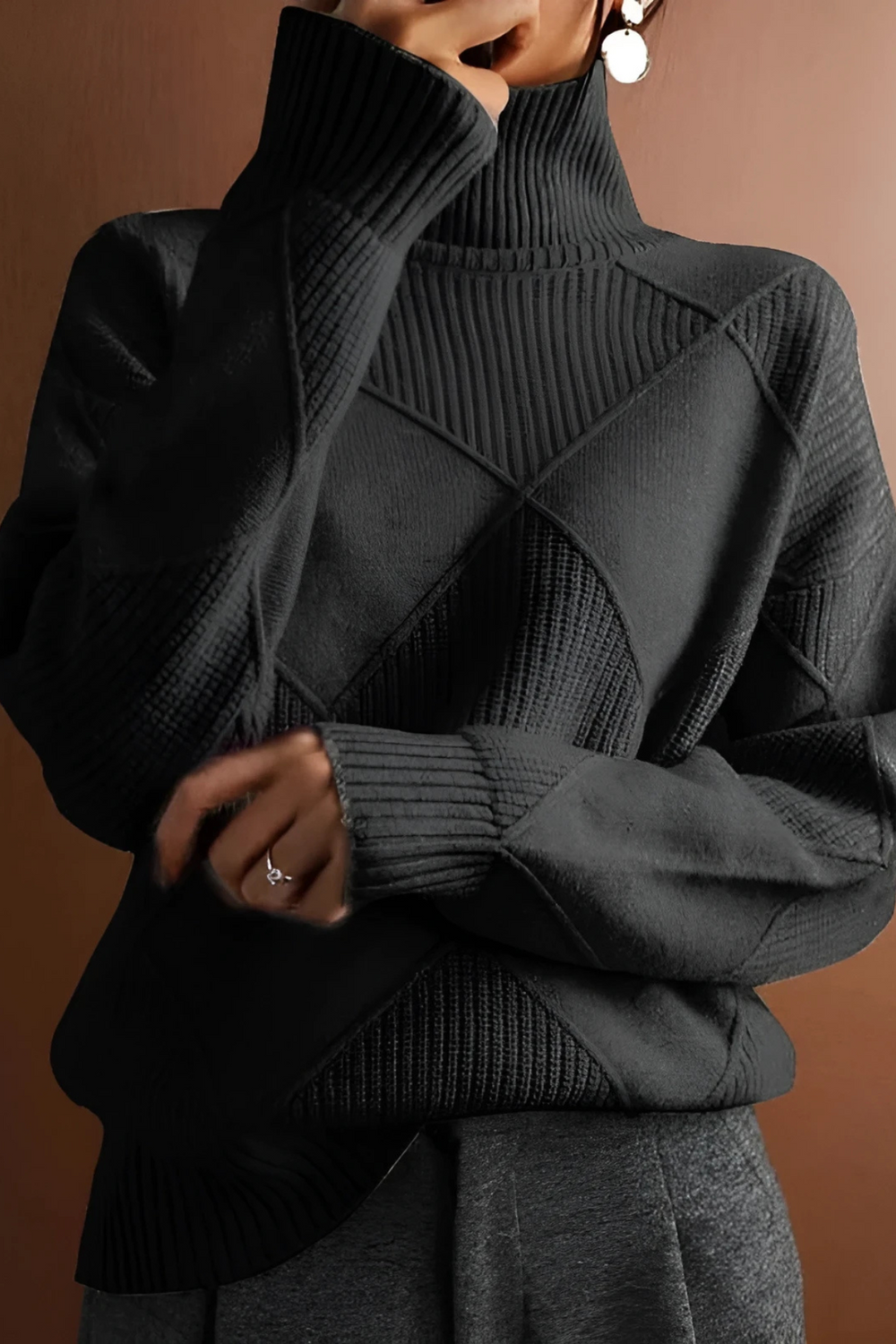 Denisse Pullover | Schwarz
