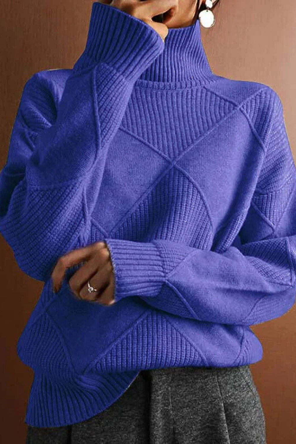 Denisse Pullover | Blau