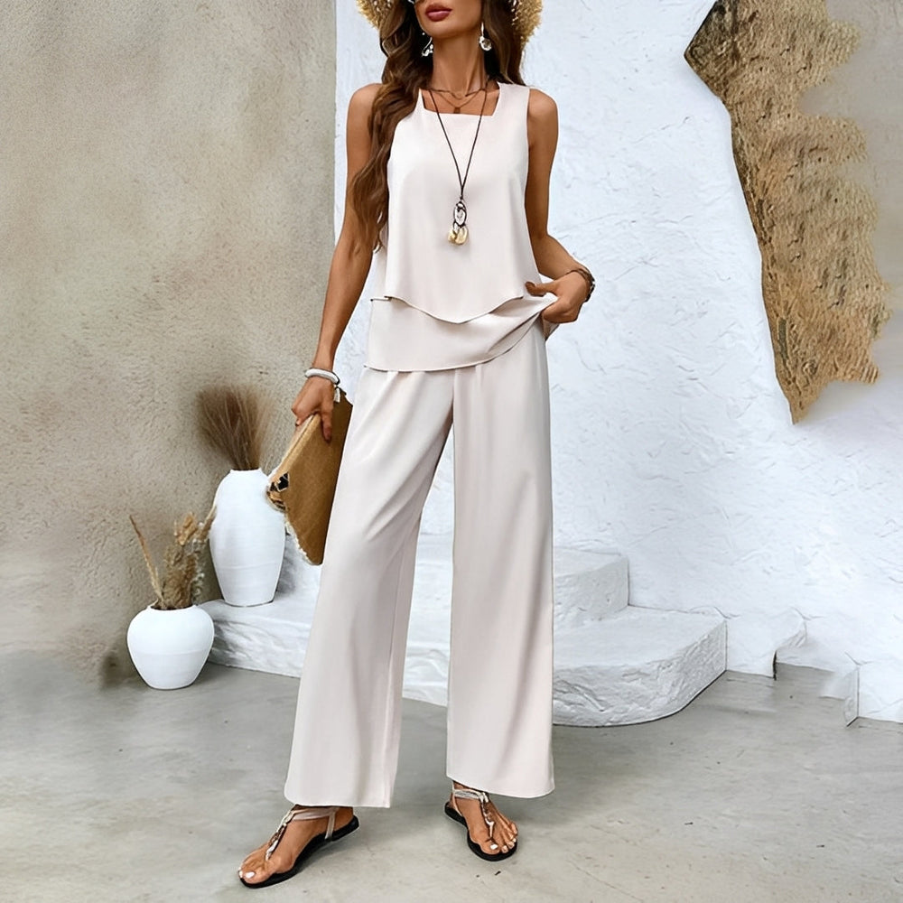 Elma - Elegantes Sommer-Zweiteiler-Set für Damen