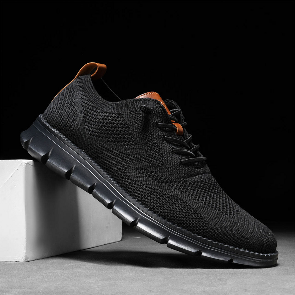 Atmungsaktive Ultracomfort-Schuhe: Schwarz