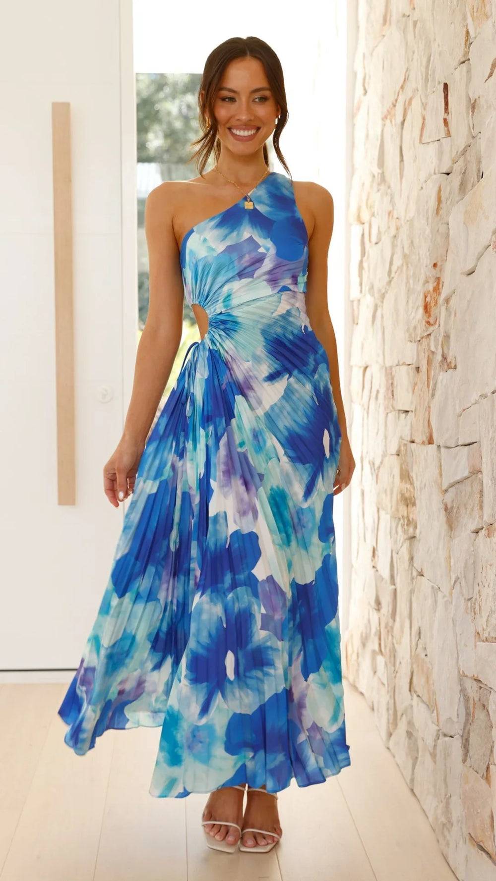 Sienna | Elegantes Cut-Out-Maxi-Kleid