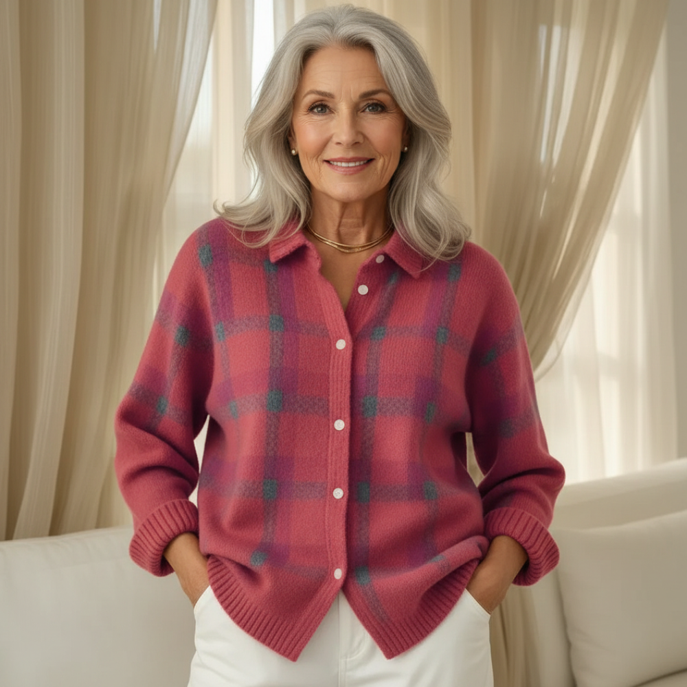 Anne | warme karierte Bluse