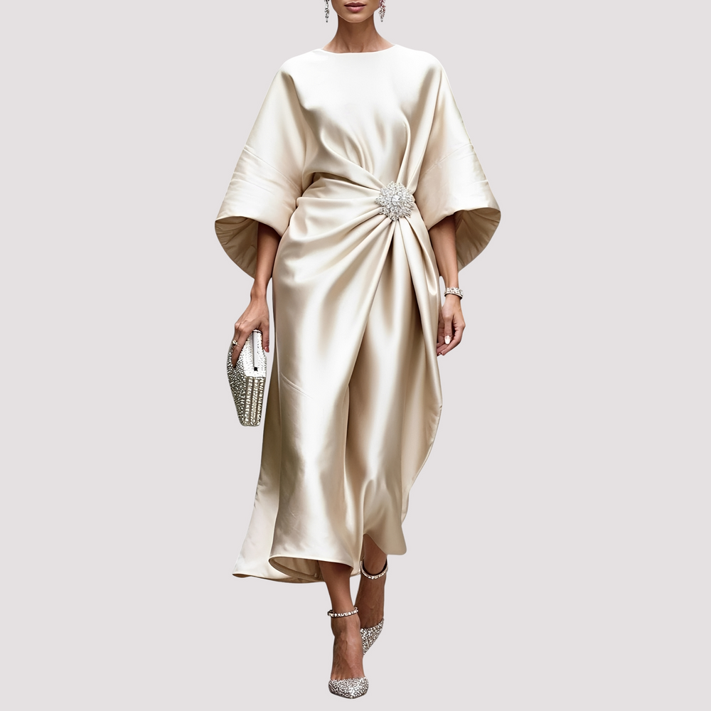 Kay - Elegantes Wickel-Midikleid